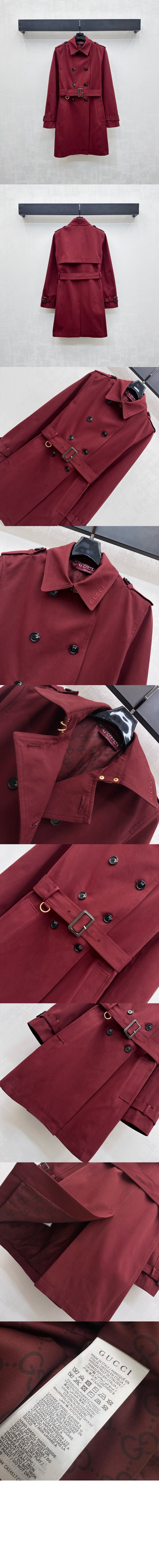 더블 개버딘 트렌치 코트 > Etc - 기타제품