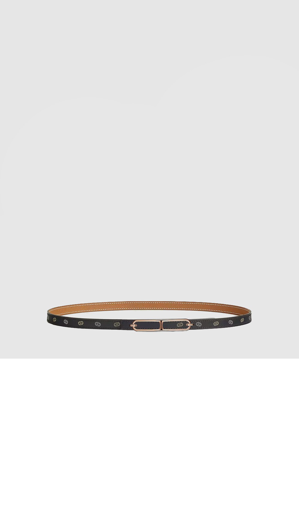 Roulis 벨트 버클 Hermes sur Mer 리버서블 가죽 스트랩 > 에르메스