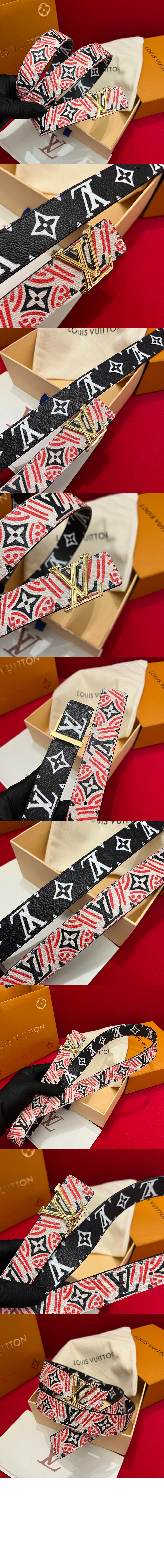 아이코닉 리버서블 벨트 M0312V > 루이비통