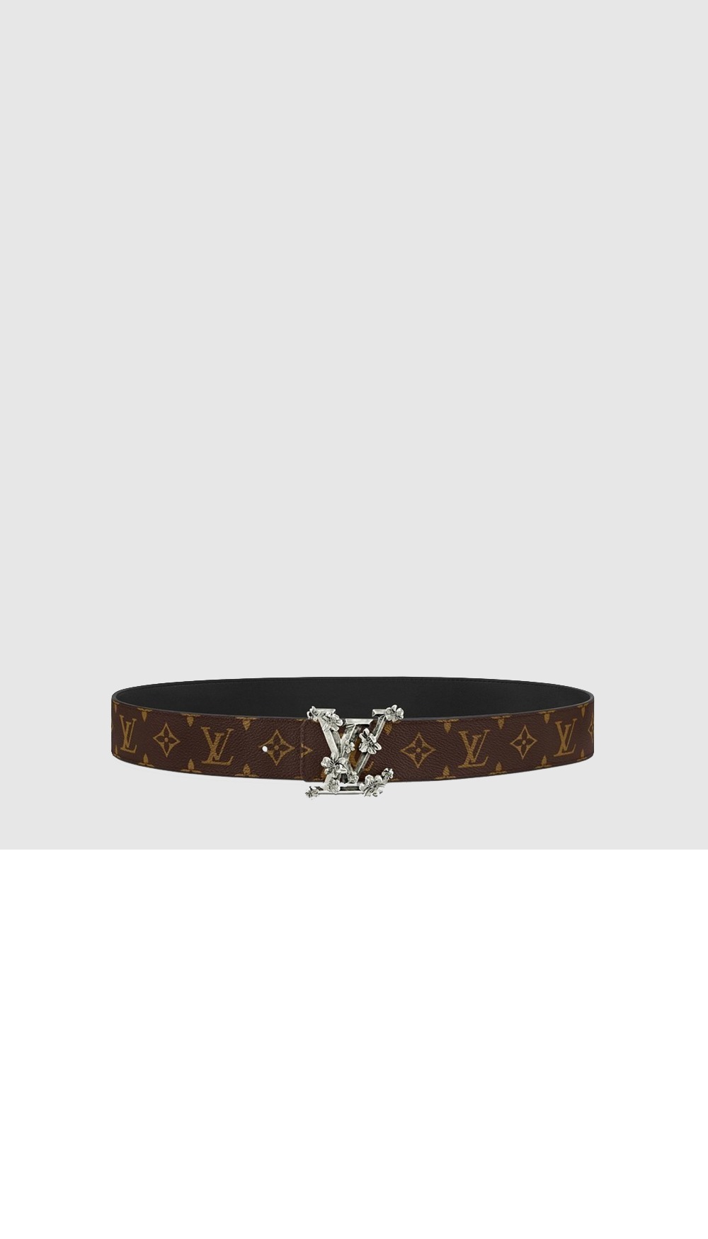 파이러미드 플라워 양면 벨트 M0500U > 루이비통