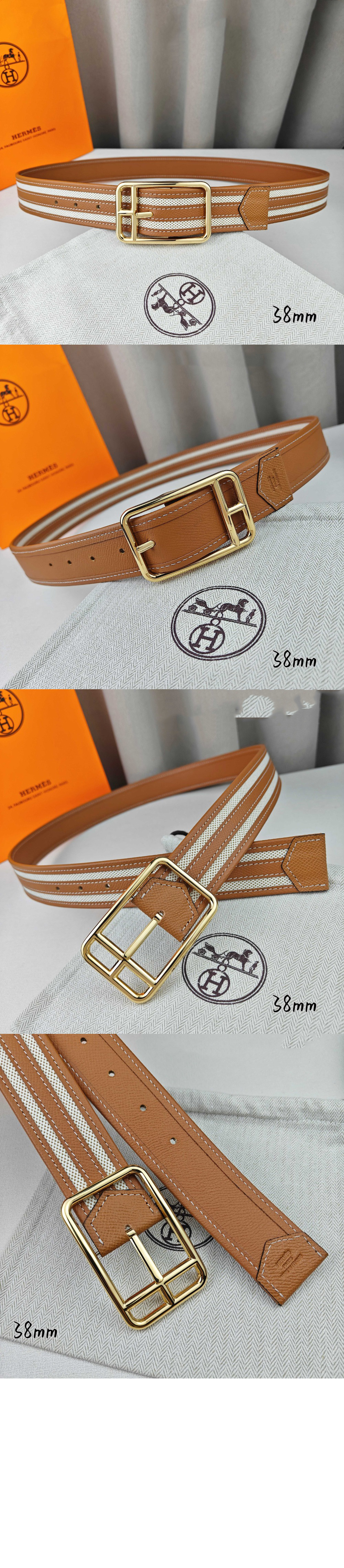 코드 리비에라  리버시블 가죽 벨트 > 에르메스