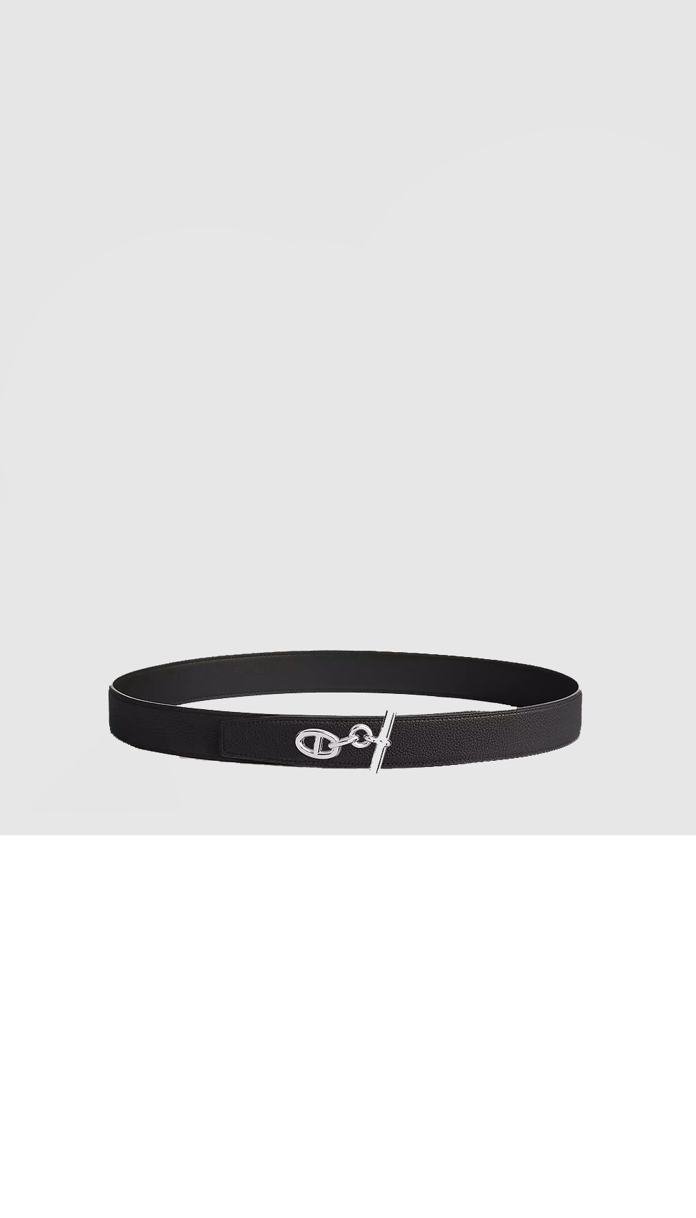 Yachting 벨트 버클 리버서블 가죽 스트랩 > 에르메스