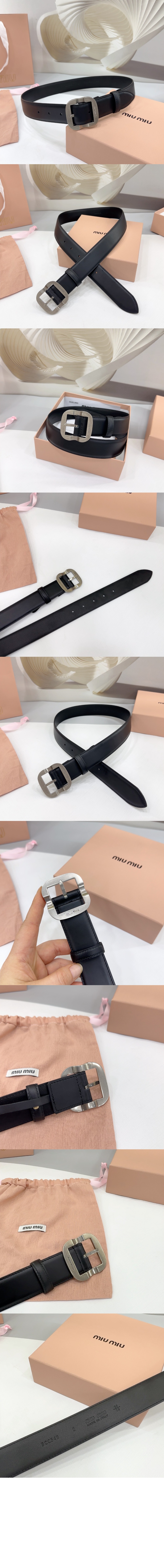 가죽 벨트 5CC663 > 미우미우