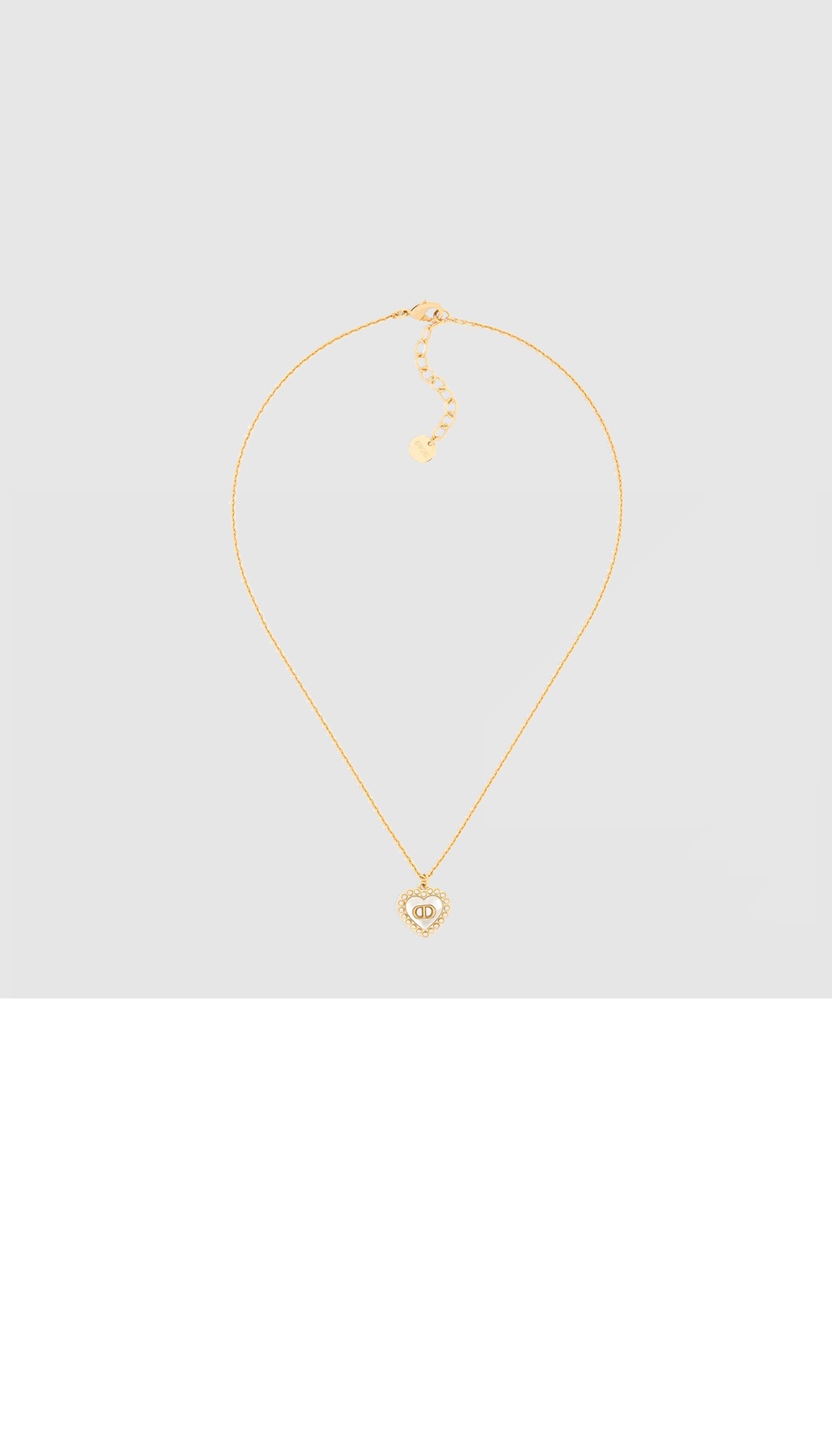 Petit CD Baroque 목걸이 N3503 > 디올