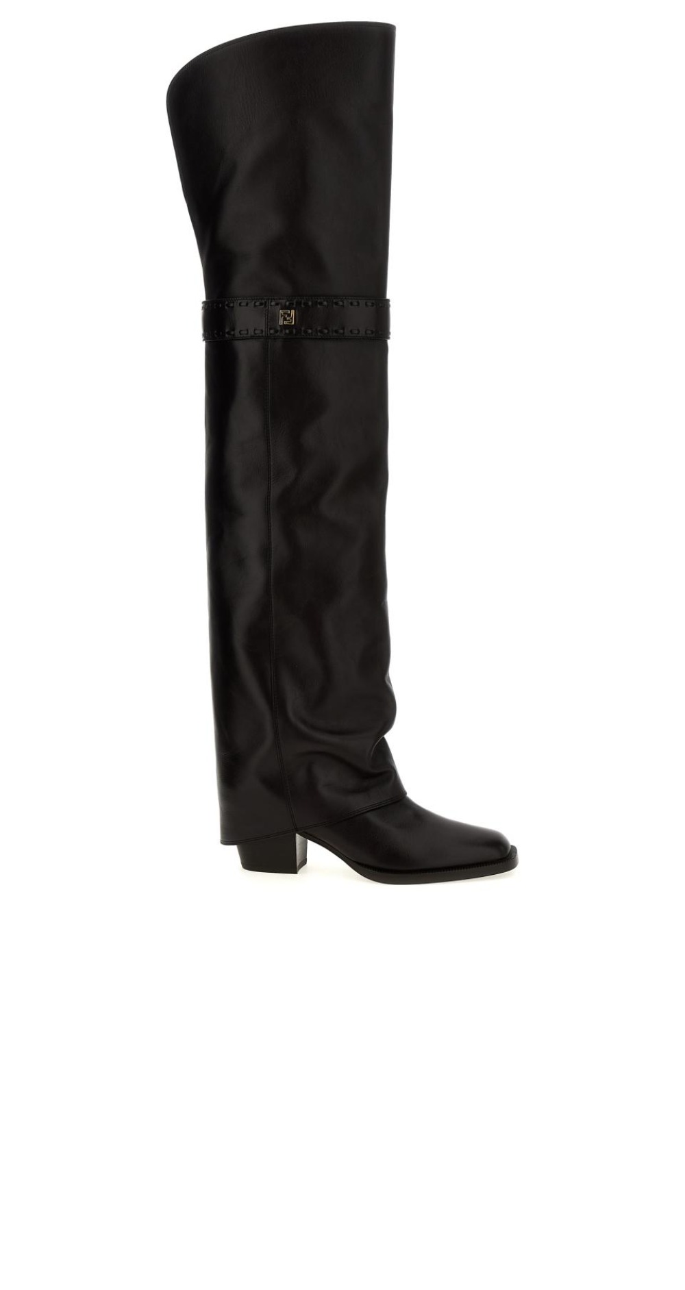 로고 장식 레더 니하이 부츠 8W8565 > Etc - 기타제품