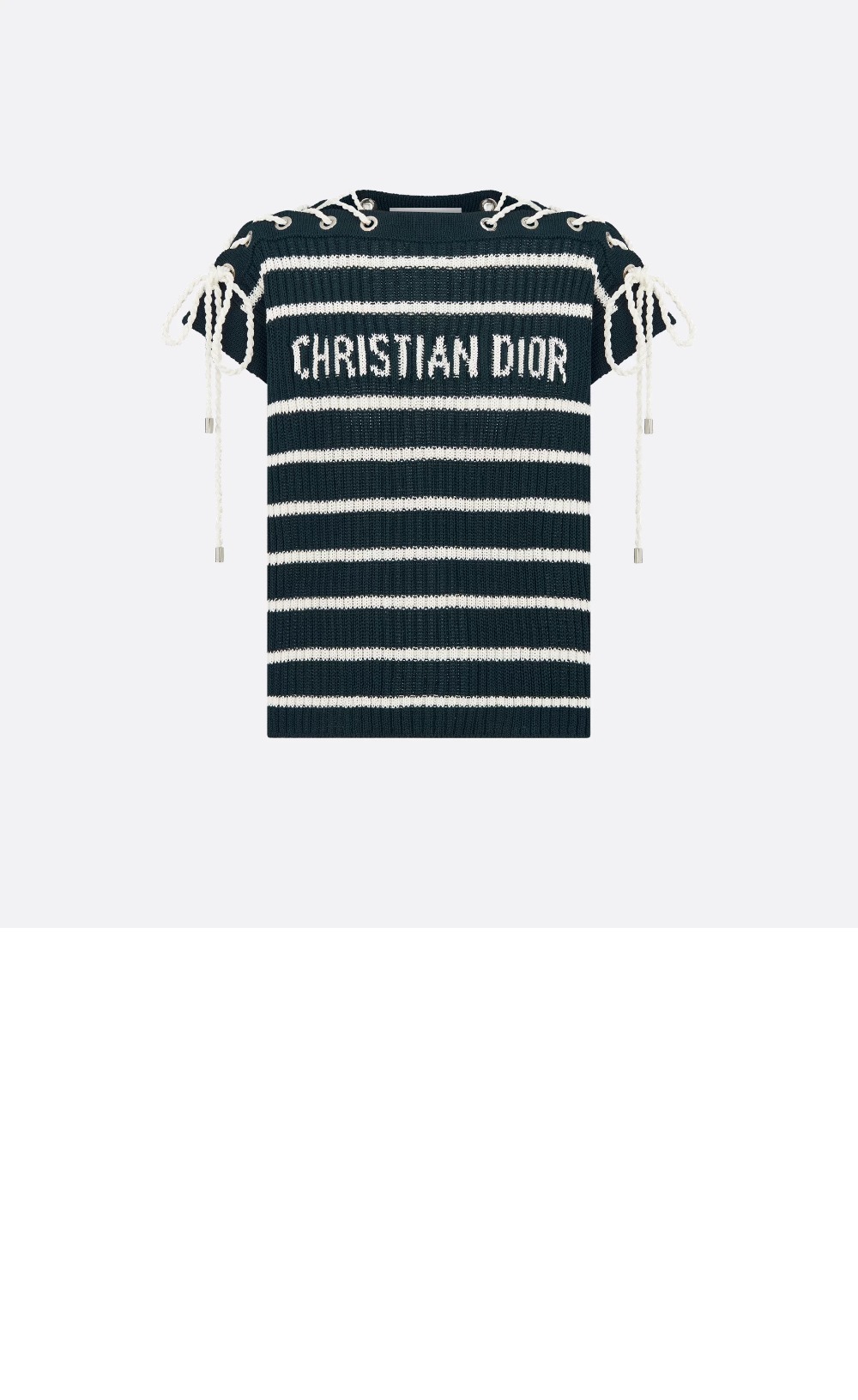 Dioriviera 레이스업 캡 슬리브 스웨터 > Etc - 기타제품