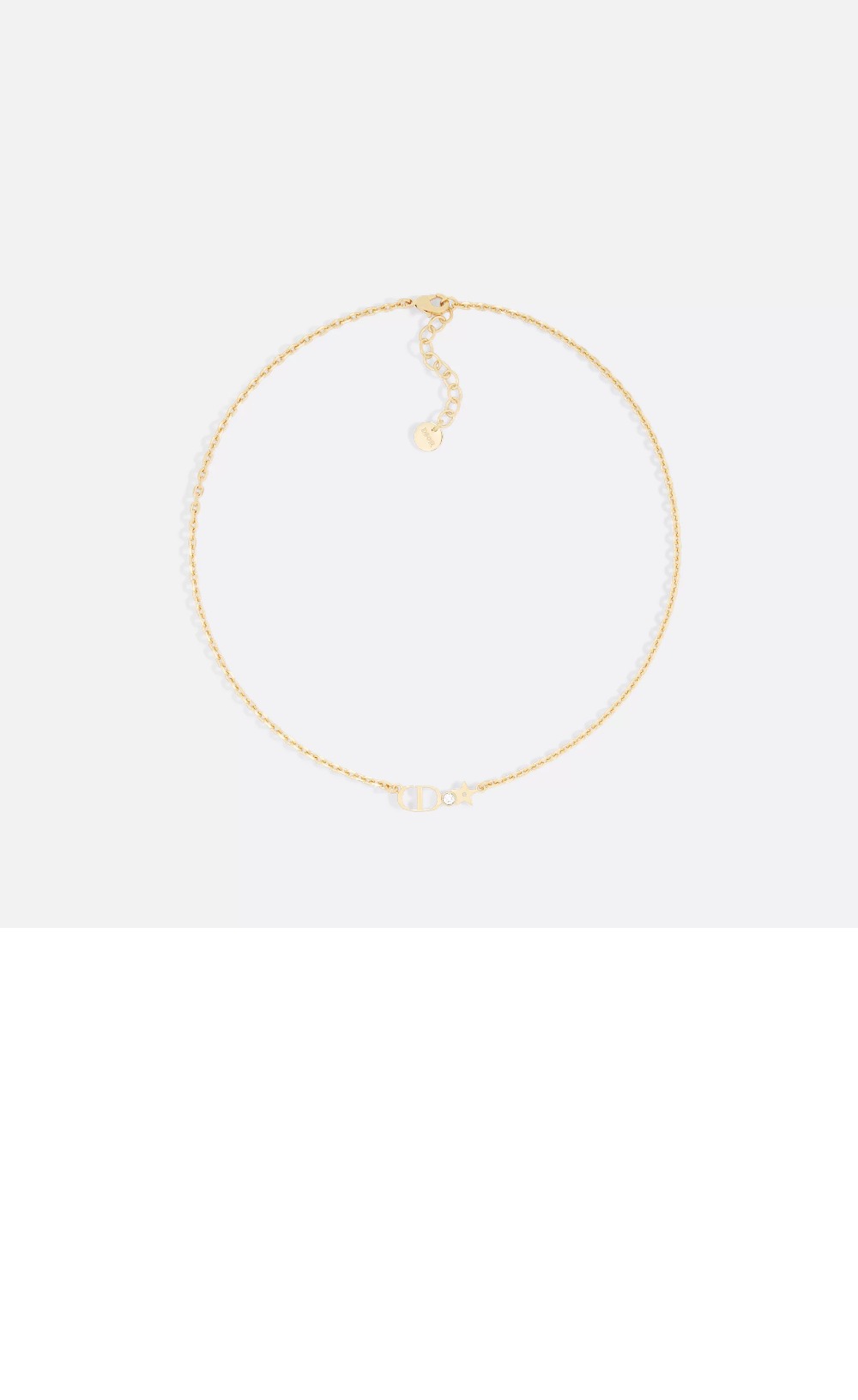 Petit CD Lucky Star 목걸이 N3476 > 디올