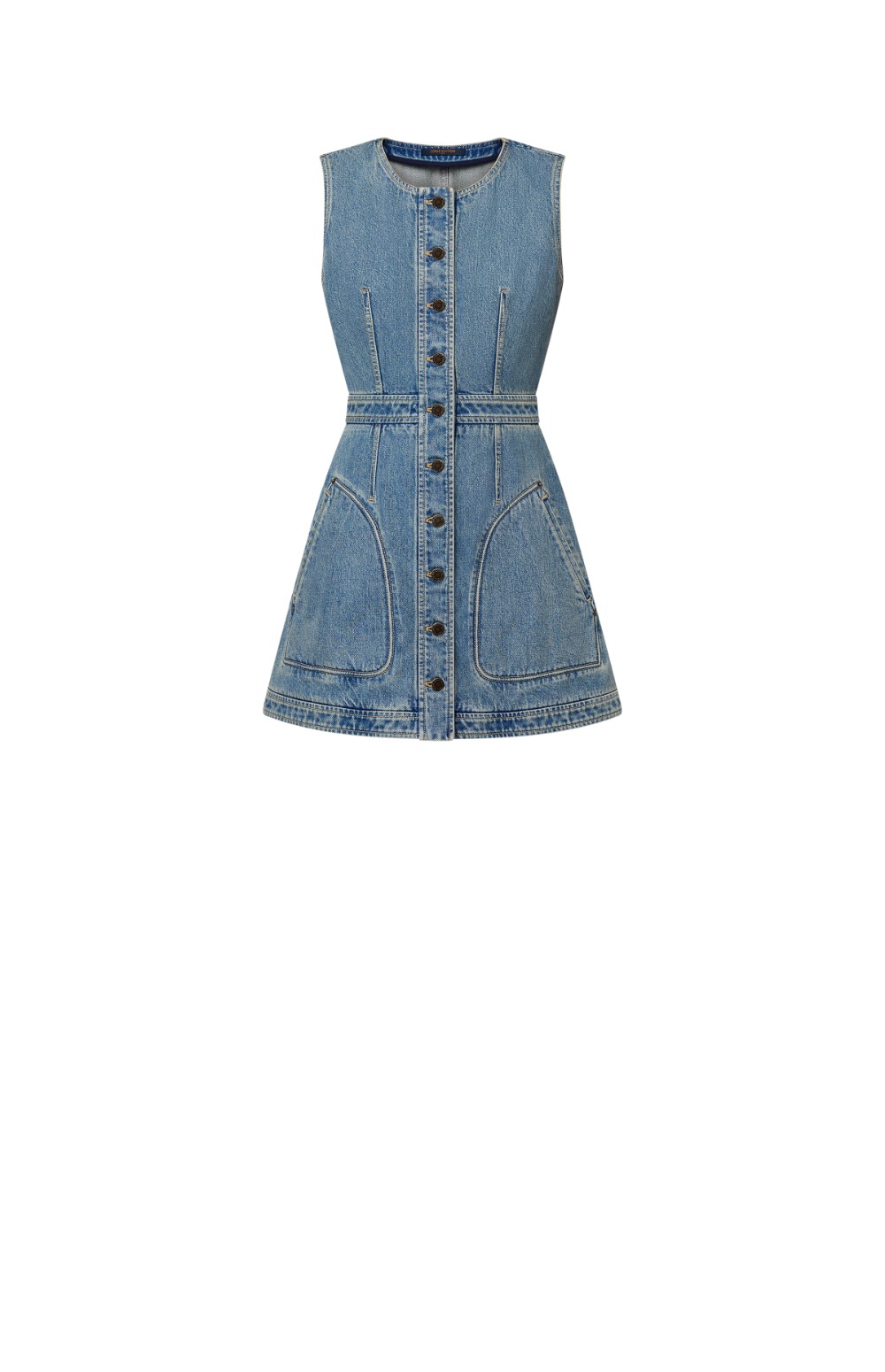 버튼 프론트 데님 드레스 > Etc - 기타제품