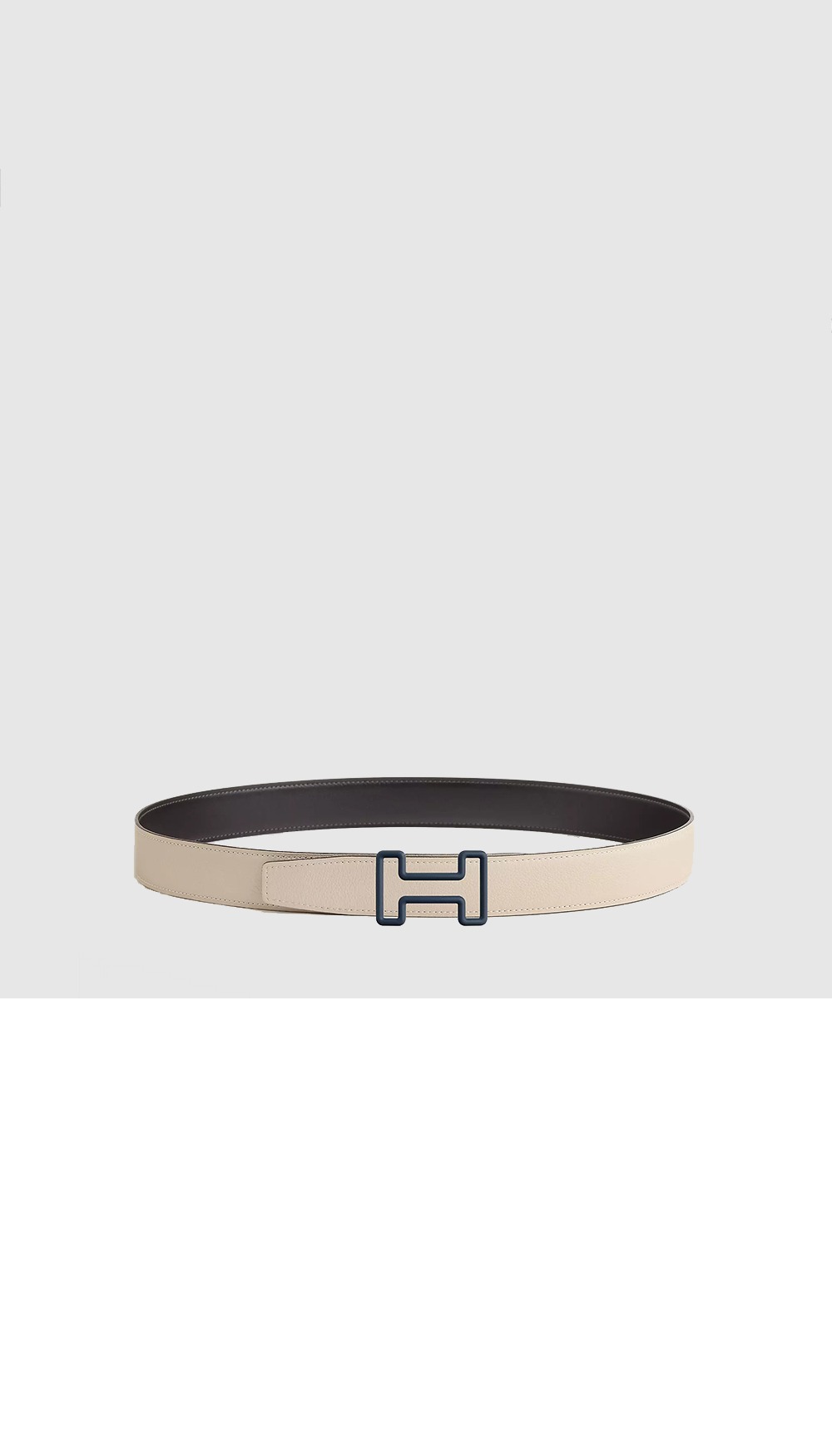 Tonight Color 벨트 버클 리버서블 가죽 스트랩 > 에르메스