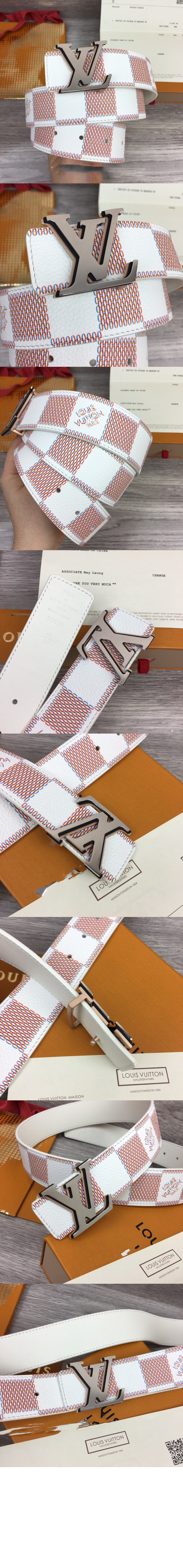 LV OPTIC  리버서블 이니셜 벨트 M0556U > 루이비통