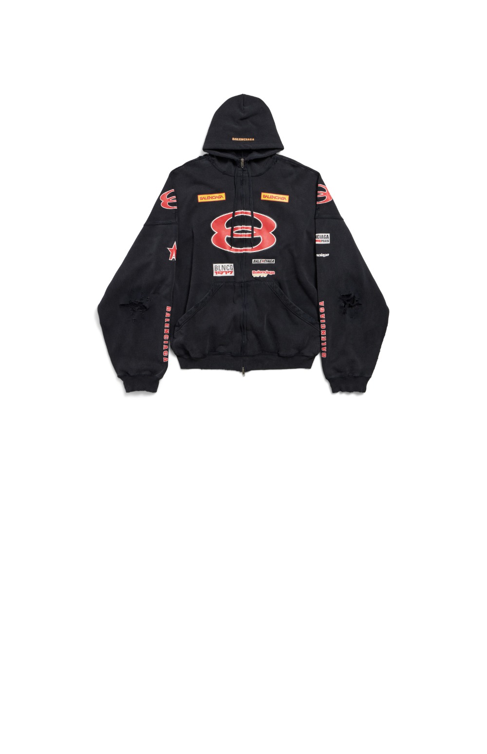 스폰서 로고 라지 집업 후디 > Etc - 기타제품