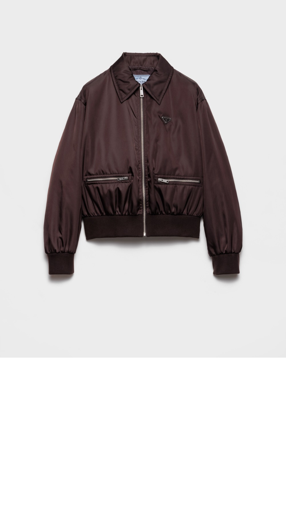 리나일론 블루종 재킷 > 프라다