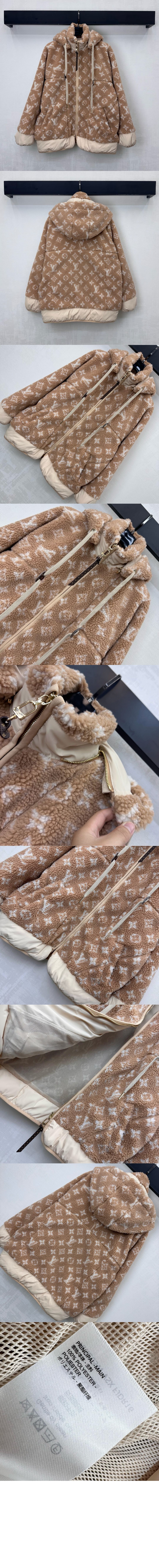 모노그램 플리스 후디드 재킷 > Etc - 기타제품