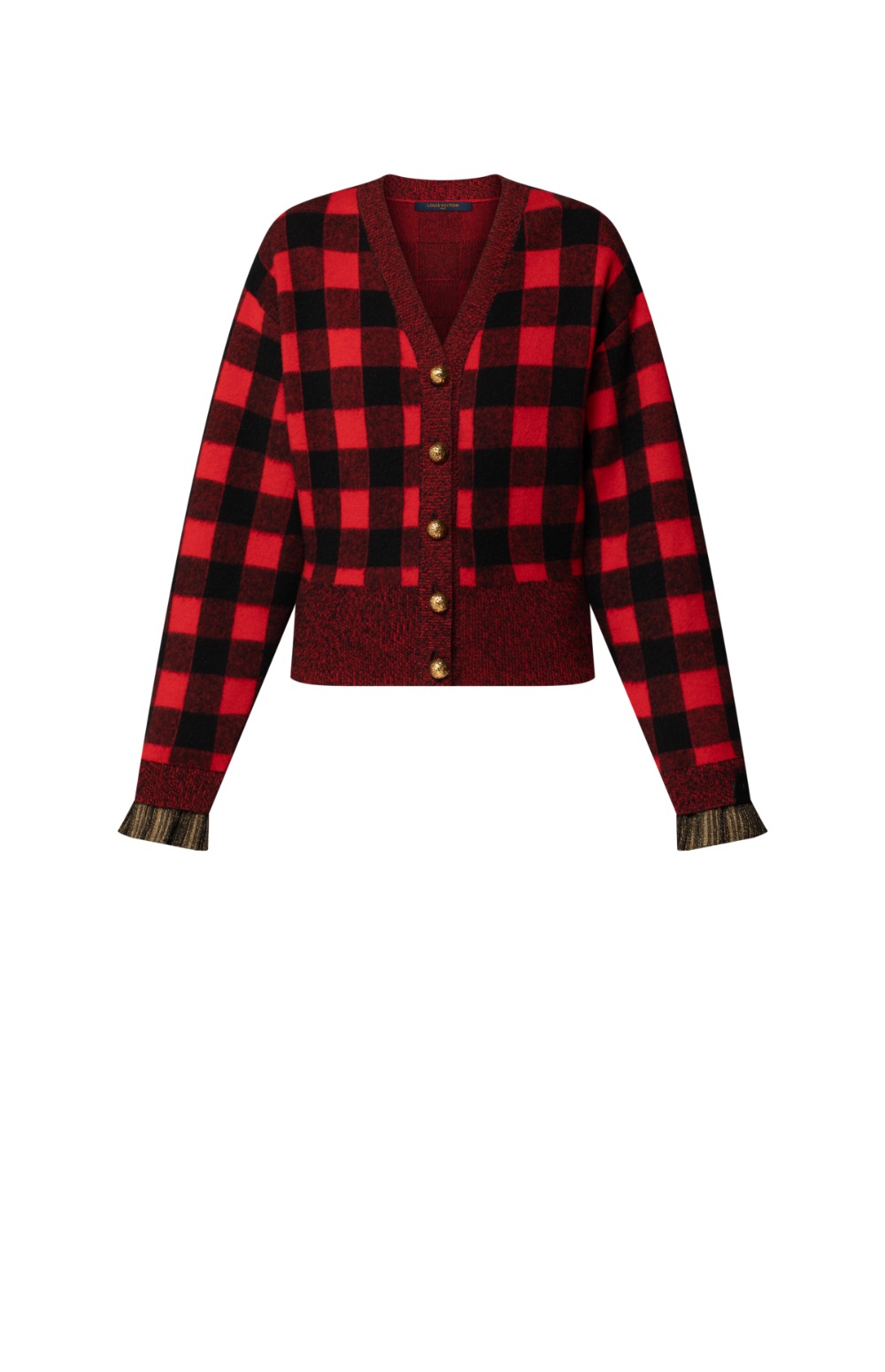 그래픽 체크 니트 카디건 > Etc - 기타제품