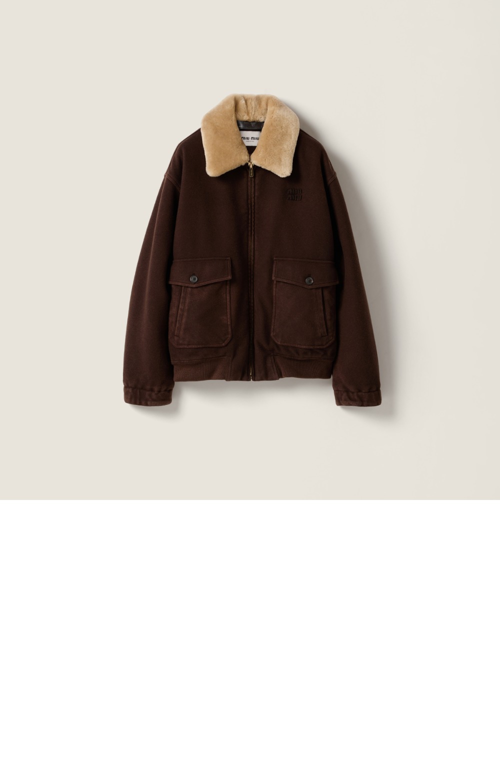 시어링 칼라 울 블루종 > Etc - 기타제품