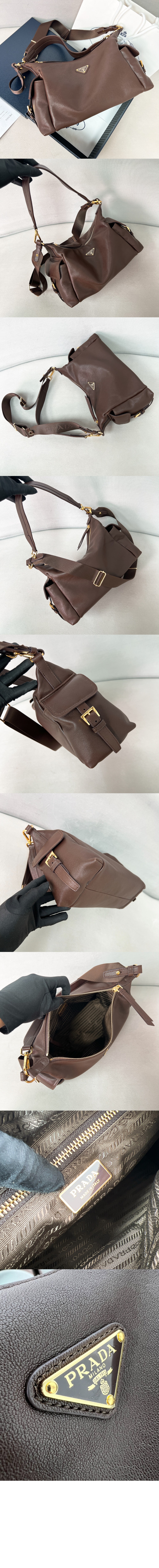 익스플로어 라지 나파 가죽 핸드백 1BC264 > Explore - 익스플로어