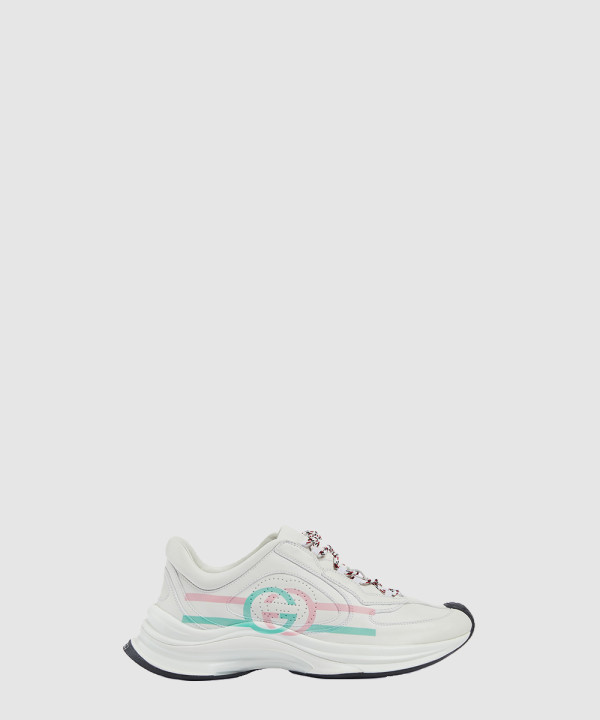 런 레더 스니커즈 734904