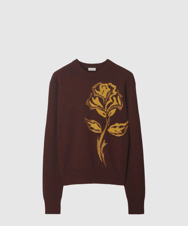 로즈 울 블렌드 스웨터