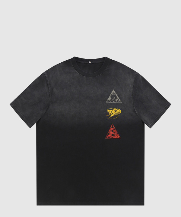 로고 프린트 반팔