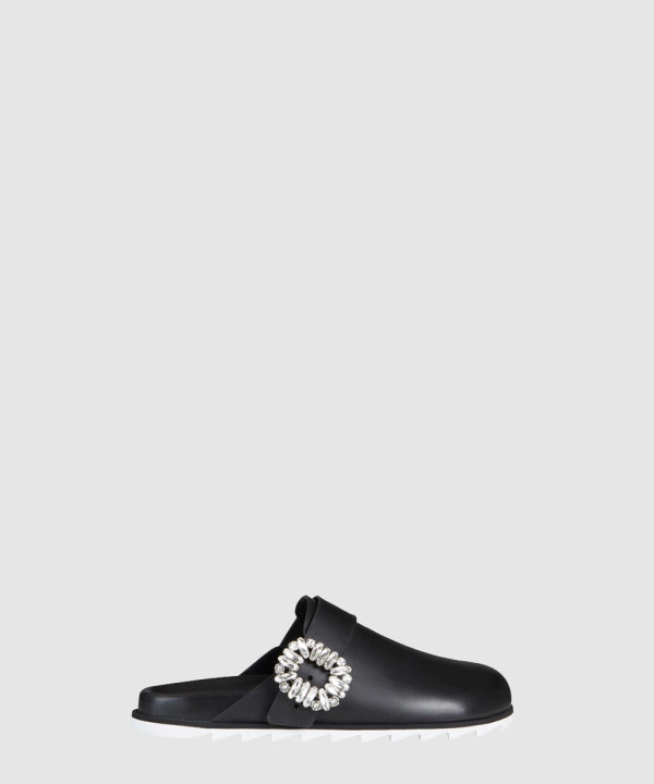 슬라이디 비브 뮬 슬리퍼 6253