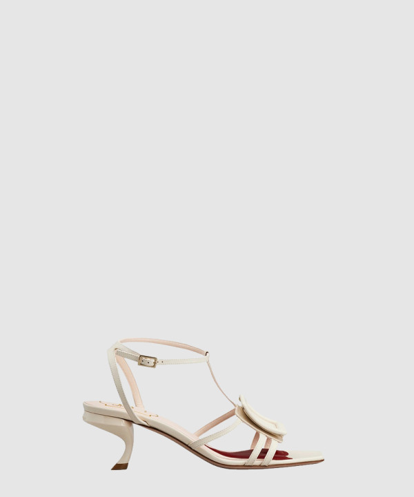 Virgule 레더 샌들 6393