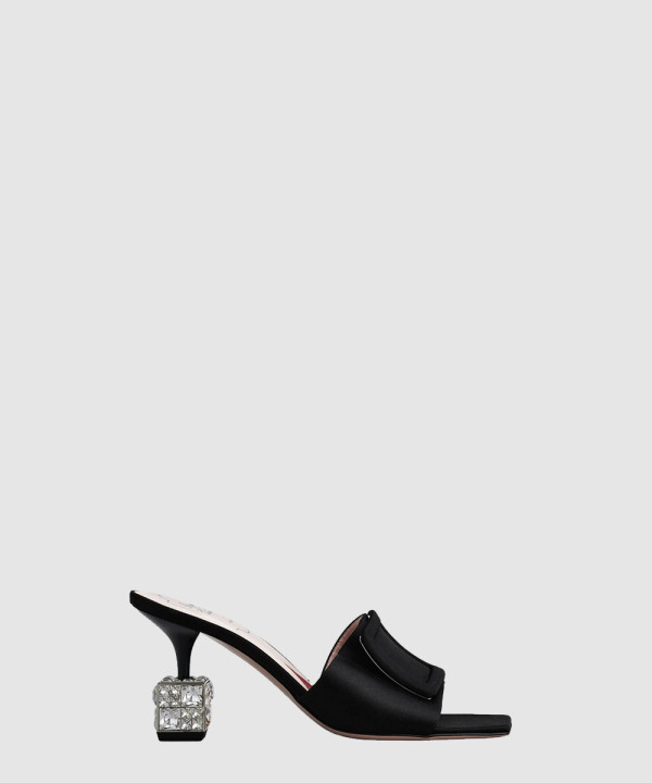 Cube Strass샌들 새틴 6493