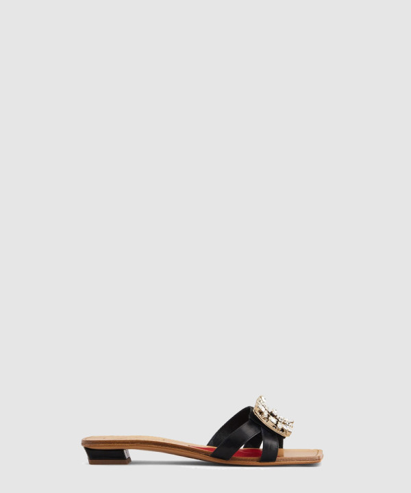 Broche Vivier버클 뮬  6323