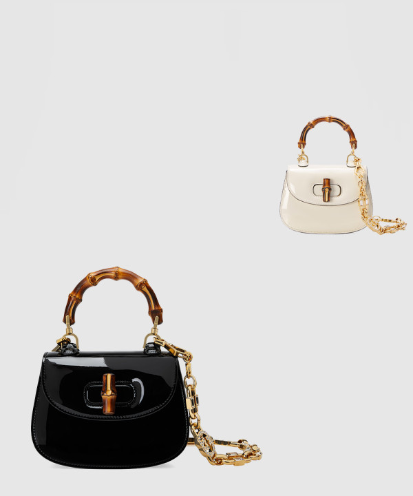 뱀부 1947 미니 탑핸들백 724641