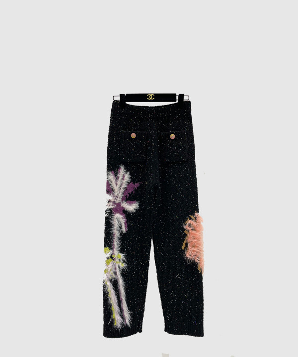 로고 캐주얼 팬츠