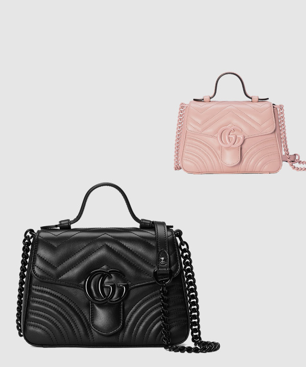 GG 마몽 미니 탑핸들백 702563