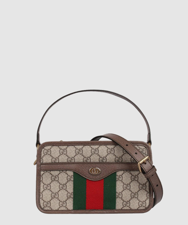 뱀부 1947 GG 스몰 탑 숄더백 598130