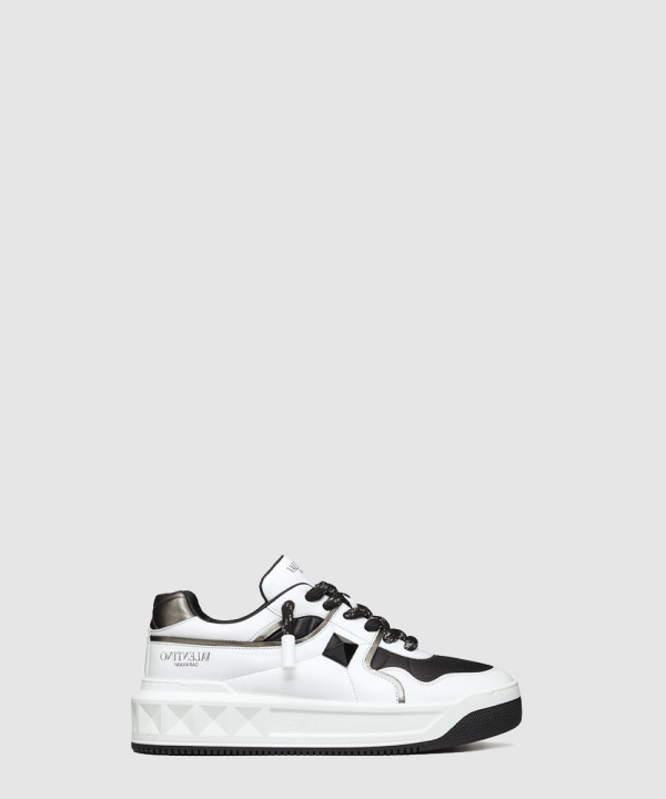 가죽 로우탑 원 스터드 XL 스니커즈 2Y2S0G