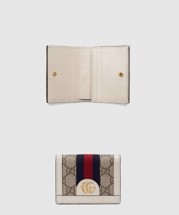 구찌 오피디아 GG 카드 케이스 지갑 523155