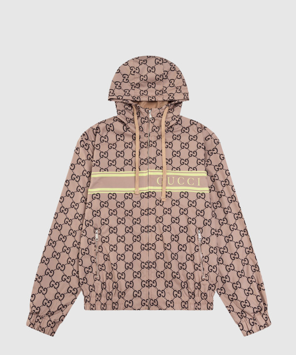 로고 쇼트 코트