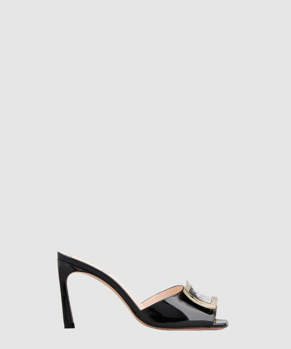 트럼펫 메탈 버클 뮬 6033