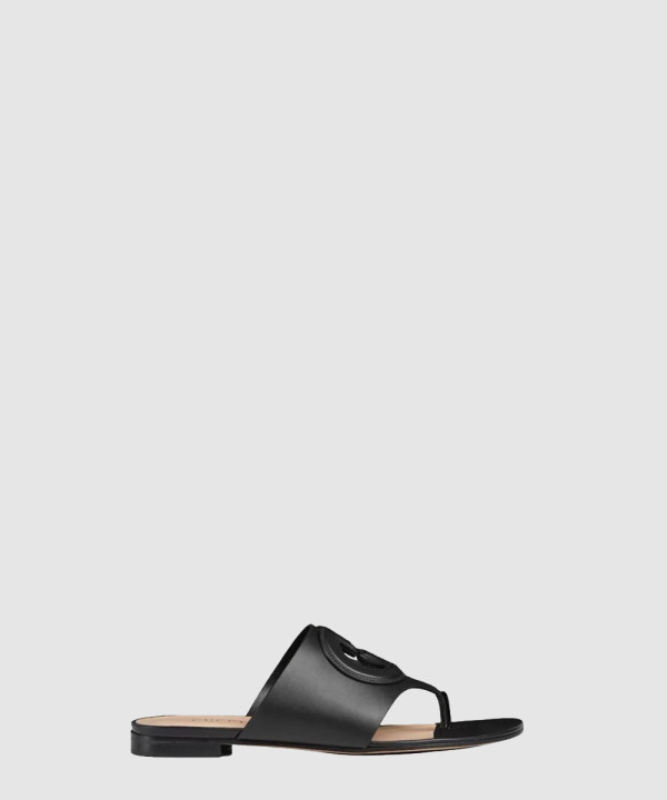 인터로킹 G 컷아웃 샌들 782411