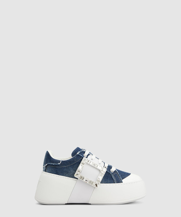 비브 스케이트 데님 스니커즈 7373