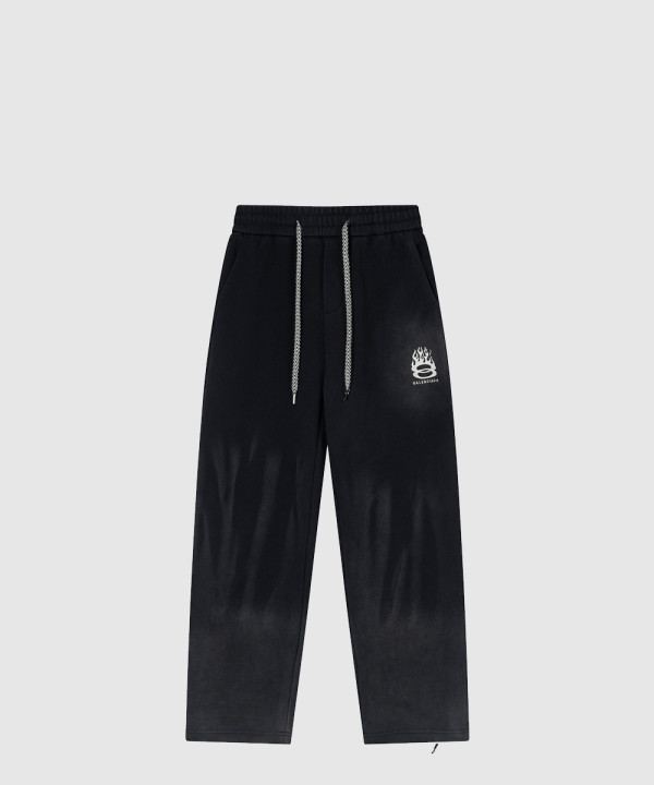 유니티 스포츠 아이콘 크롭 스웨트팬츠