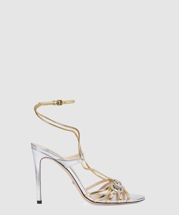 여성 홀스빗 스트랩 샌들 771596