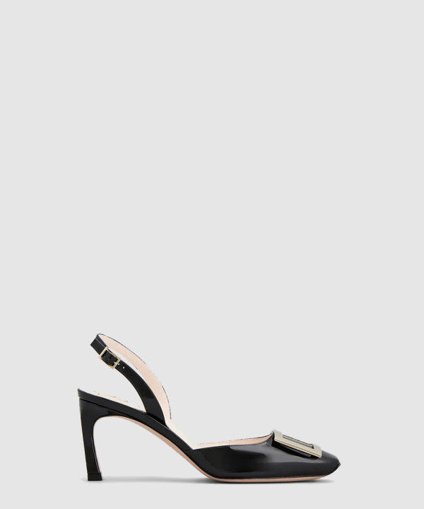 트럼펫 슬링백 펌프스 4003