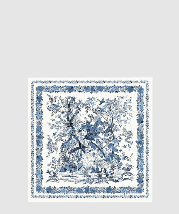 Jardin d'Hiver 90 스퀘어 스카프 25JAH