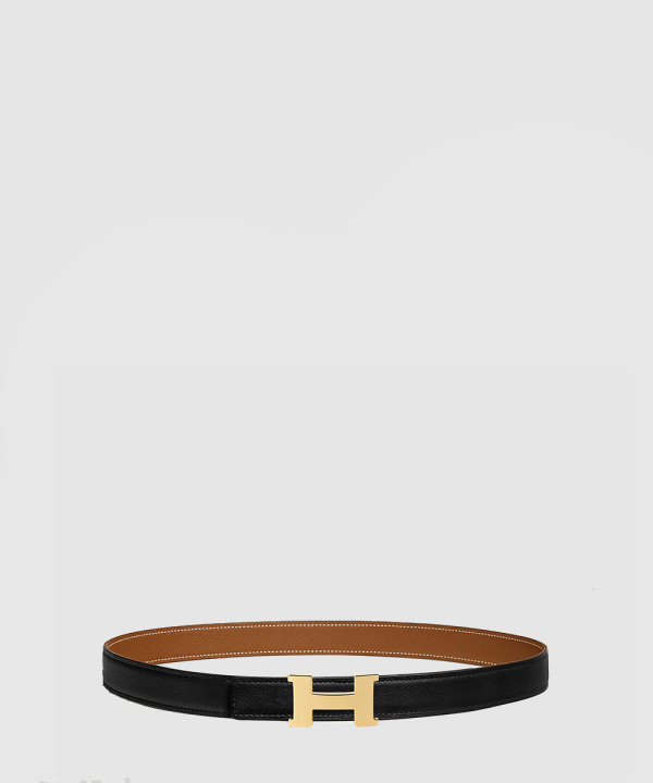 Mini Constance 벨트 버클 리버서블 가죽 스트랩