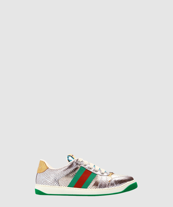 스크리너 스네이크 스킨 스니커즈 658035