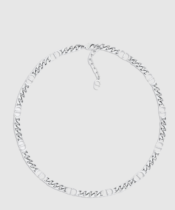 CD Icon 슬림 체인 링크 목걸이 N1574