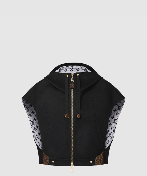 더블 페이스 오픈 암 재킷