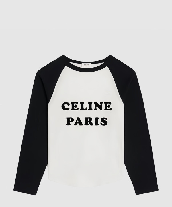 로고 레글런 긴팔 티셔츠