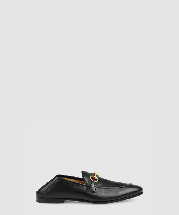 웹 가죽 홀스빗 로퍼 581513