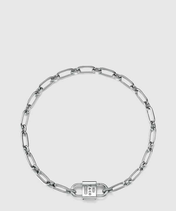 라지 더블 락 네크리스