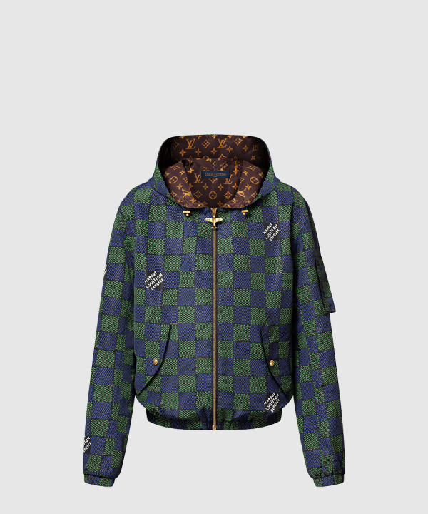 다미에 리버서블 윈드브레이커