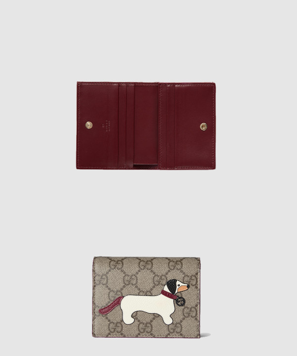 부엉이 디테일의 GG 미니 지갑 818767